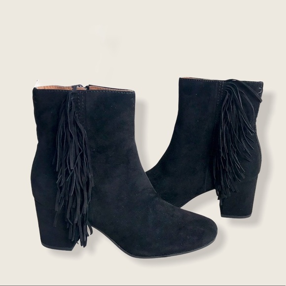 Frye Jodi Fringe Cute Short Festival Ankle Bootie - Picture 7 of 16